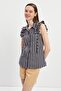 Beige Pleated City Boy Shorts - 5