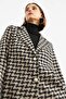 Brown Houndstooth Unlined Jacket - 3