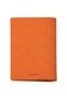 Acar Mira Thermo Leather Printed Passport Cover Passport Holder Travel Wallet Orange - 5