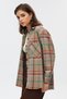 Plaid Single Pocket Women's Shirt - 4