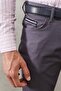 Men's Smoked Slim Fit Slim Fit 5 Pocket Flexible Chino Trousers - 6