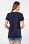 100% Cotton V-Neck Short-Sleeve Women's t-shirt - 2