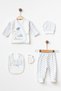 Baby Clothes Set of 5 Newborn Hospital Release Boxed Zibin Set Yk64875