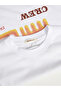 Graphic Print Crew Neck T-Shirt - 3