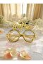 Glasses Bride to Be Model Without Glass Gold