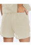 Linen Shorts Set and v-neck Blouse Women's Set - 3