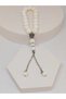 Mother of Pearl Stone 17mm Efe Prayer Beads 12mm (51528) - 4