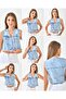 The Movie Warner Bros V-neck, sleeveless, loose-fitting vest. Chest pocket and front button fastening. DENIM VEST - 3