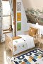 Safari Lion and Forest Patterned Duvet Cover Set TLAN-011