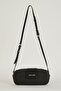 Women's Black Floater Shoulder Bag 05Po23Y1742