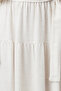 Beige Belted Dress Crop Jacket Woven Top and Bottom Set Tctss24Us00082 - 4