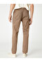 Slim Fit Trousers 5 Pockets Buttoned Textured - 4