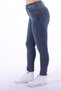 Extra Narrow Regular Waisted and Pocketed Unlined Ankle Length Women's Jeans SkinnyJean Dark Color Denim - 6