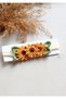Natural Sunflower Patterned Hair Band / Bandana - 7