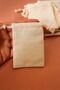 100 Pieces Washable Multi-Purpose Cloth Pouch Organizer 7x10 Cm - 3