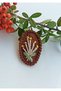Snap Leaf Hairpin - Light Brown - Niche Hair Accessory Reflecting Your Hair Style - 2