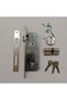 Kale 152 R 35 Mm Exterior Door Lock with Nickel Cylinder - 5