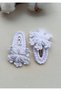 Snowflake Snap Niche Hair Accessory Hairpin New Year Themed (1 Pair) - 5