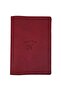 Acar Mira Thermo Leather Passport Case Passport Holder Burgundy