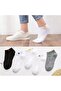 5-Piece Short Men's Booties Washable Cotton Comfortable Socks - 4