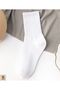 5 Pairs Unisex Seasonal Plain White Tennis Socks College Socks Women Men Socks - 4
