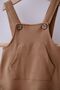 100% Cotton Salopette Light Brown - 4