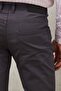 Men's Smoked Slim Fit Slim Fit 5 Pocket Flexible Chino Trousers - 8