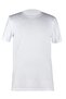 Men's White 100% Cotton Regular Fit Crew Neck Short Sleeve T-Shirt - 2