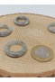 Labradorite Stone Ring 6mm Thick (Standard Size) (51502) - the Price Is for 1 Piece of the Ring - 3