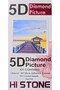 5d Diamond Picture Tapestry - Mosaic with Beads and Rhinestones, Round 30x30 All - 2