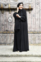 Medina Silk Nowa Hijab Suit Black - 2