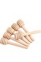 50 Pieces 6 cm Wooden Mini Honey Spoon for Daldızmagnet Wedding & Engagement & Henna - 4