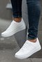 Cool Women's Men's Sports Sneaker Lace-Up Casual Casual Sports Shoes White - 4
