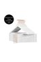 White Wooden Look Hanger 12 Pieces Premium Series with Gold Hooks