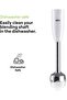 Hand Blender, 450 W. Chopper 350ml, metal, 1 speed, Lightweight, SplashControl - MQ 10.201 M - 5