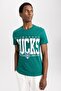 Nba Milwaukee Bucks Regular Fit Crew Neck Short Sleeve 100% Cotton T-Shirt A3803Ax23Sm - 3