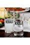 Again Bakarız Deme Baba Humorous Father's Day Gift Rakı Glass Set - 3