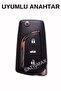 Toyota Auris - 3-Key Black Silicone Case Key Protector - 3