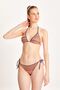 WOMEN'S COLORFUL LACE SIDE-TIE TRIANGLE BIKINI SET 24S115ST - 4