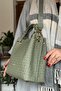 Women's Braided 4 Compartment Shoulder Bag and Handbag 2180-glb - 5