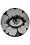 Round Flower Eye Patterned Woven Base Carpet Miraface28