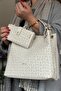 Women's Braided 4 Compartment Shoulder Bag and Handbag 2180-glb - 2
