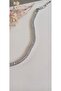 Steel Bracelet Waterway Baguette Stone 316L Unbreakable Color Throwable 16 cm Anti Allergic