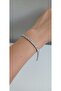 Steel Bracelet Waterway Baguette Stone 316L Unbreakable Color Throwable 16 cm Anti Allergic - 8