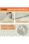 Stretch Elastic Jacquard 3 3 1 1 Seat Cover Set| Sofa Cover| Sofa Bed Cover| Seat Cover - 4