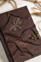 Handmade Genuine Leather Daily Scrapbook Shamua Paper Butterfly