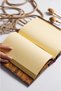 Handmade Genuine Leather Daily Scrapbook Shamua Paper Horse Patterned - 3