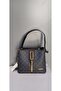 361-Nokta Black Printed Women's Hand & Shoulder Bag -03147 - 4