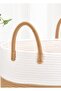 Jute Wicker Bath Basket - Dirty and Toy Organizer, Flower Pot Basket Organizer - 6