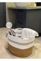 Jute Basket, Jute Dirty Basket, Large Basket, Laundry Basket, Modern Basket, Bohemian Basket, Souvenir - 5